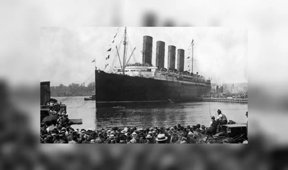 El Titanic se hundió en su viaje de inauguración. Foto: difusión