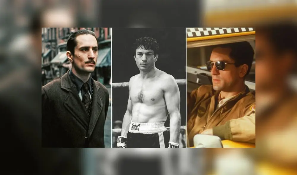 Este 17 de agosto De Niro cumple 77 años y con una exitosa carrera a cuestas. (Fotos: Captura El Padrino II/Raging Ball/Taxi Driver) Este 17 de agosto De Niro cumple 77 años y con una exitosa carrera a cuestas. (Fotos: Captura El Padrino II/Raging Ball/Taxi Driver)