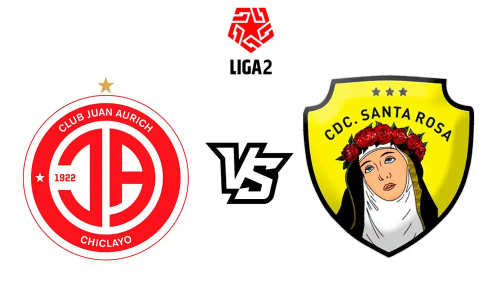 Juan Aurich y Santa Rosa juegan este miércoles por la fecha 3 de la Liga 2. Foto: Composición de La República