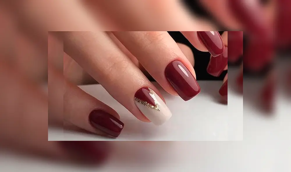 Mira estos diseños de uñas color vino que puedes llevar este otoño-invierno