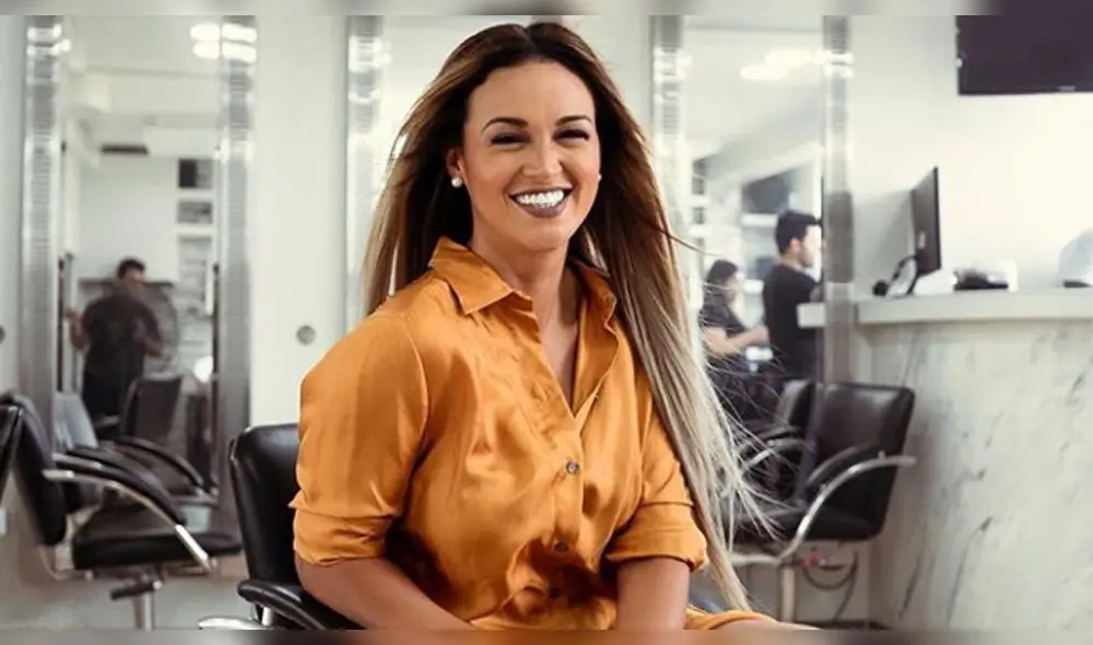 Angie Arizaga reacciona por declaración de amor de ‘La Chama’ a Nicola Porcella