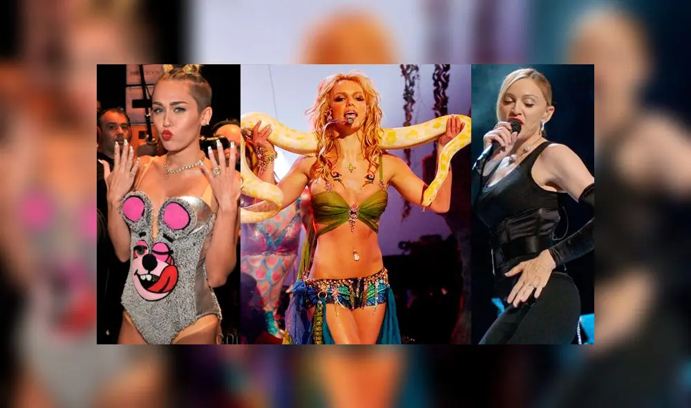 MTV VMAS: de Madonna a Miley Cyrus, los escándalos más recordados en la historia de los premios