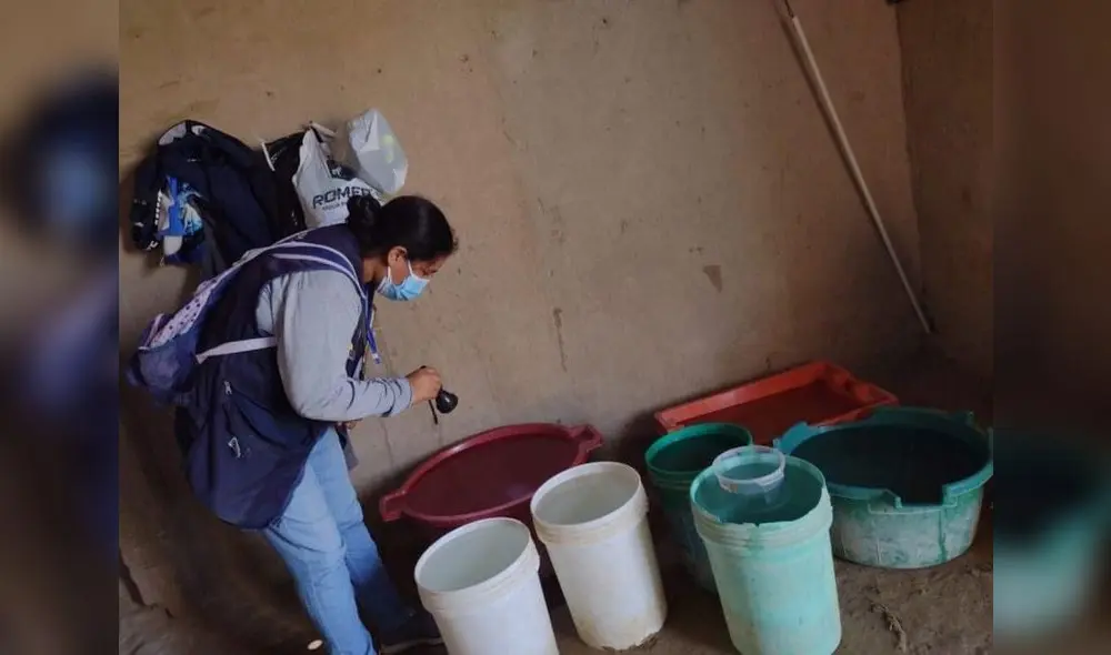 Prevención y control del dengue en la región Piura. Foto: Diresa Prevención y control del dengue en la región Piura. Foto: Diresa