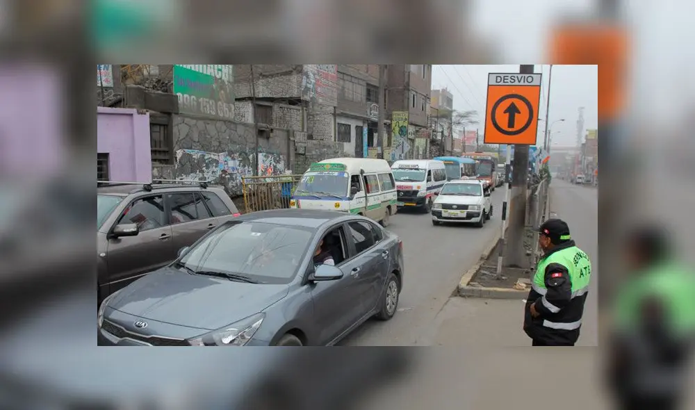 Hoy fue el primer día hábil del cierre de la Carretera Central. Créditos: Antonio Melgarejo / La República. Hoy fue el primer día hábil del cierre de la Carretera Central. Créditos: Antonio Melgarejo / La República.