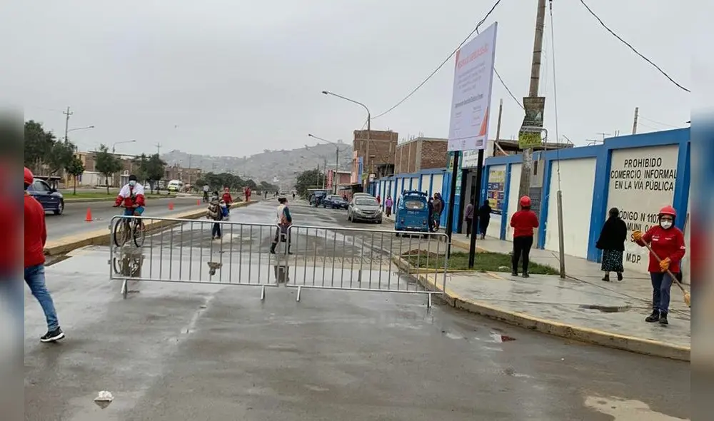 erradican ambulantes El Porvenir