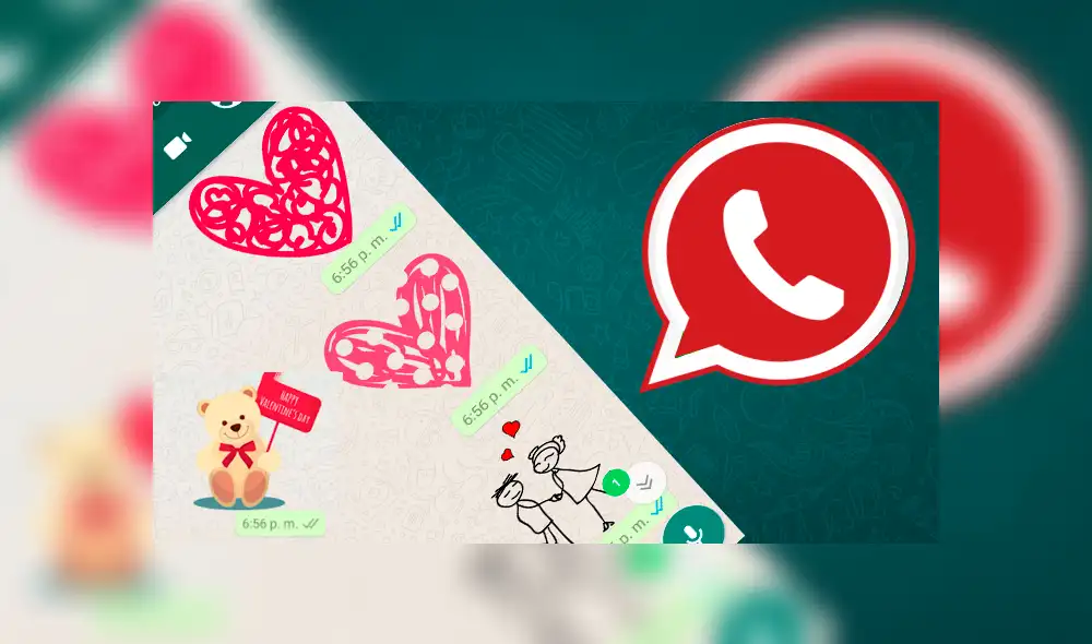 Vía WhatsApp: El servicio ya posee stickers por ‘San Valentín’ y así puedes obtenerlos [FOTOS]