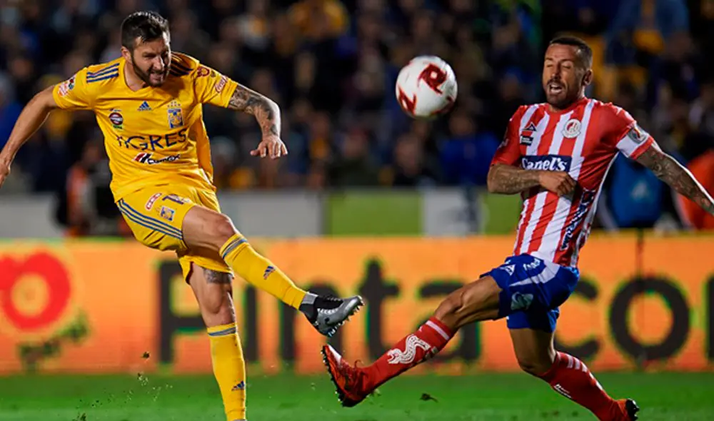 Gignac tuvo una de las más claras al final del partido. Crédito: MexSport