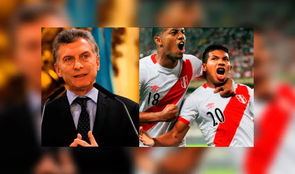 Mauricio Macri felicita al Perú por su clasificación al Mundial Rusia 2018