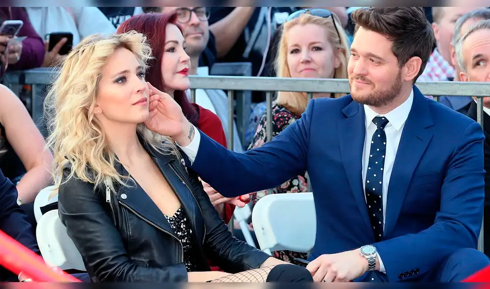  Michael Bublé en el ojo de la tormenta por fotos de alto contenido sexual 