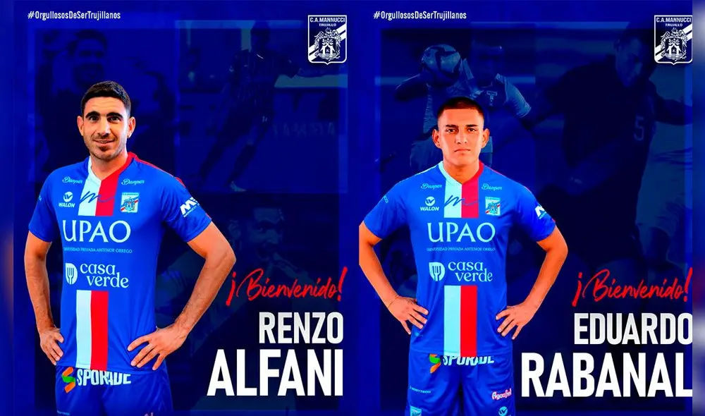 Refuerzos de Mannucci para un año con doble competencia. Foto: Composición Mannucci.