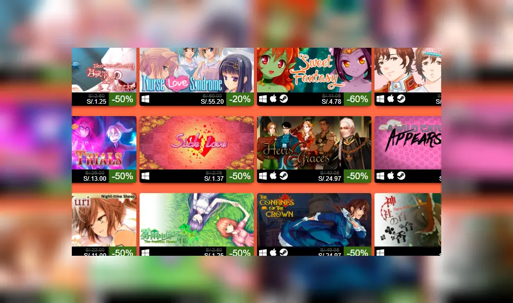 Los videojuegos con temática LGTB están con precios rebajados en Steam. Valve ha decidido celebrar el ‘día para salir del armario’ de esta manera. Los videojuegos con temática LGTB están con precios rebajados en Steam. Valve ha decidido celebrar el ‘día para salir del armario’ de esta manera.