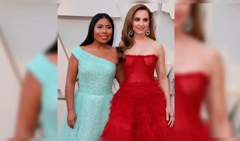 Yalitza Aparicio fue el centro de atención en la alfombra de los Oscar por su look 