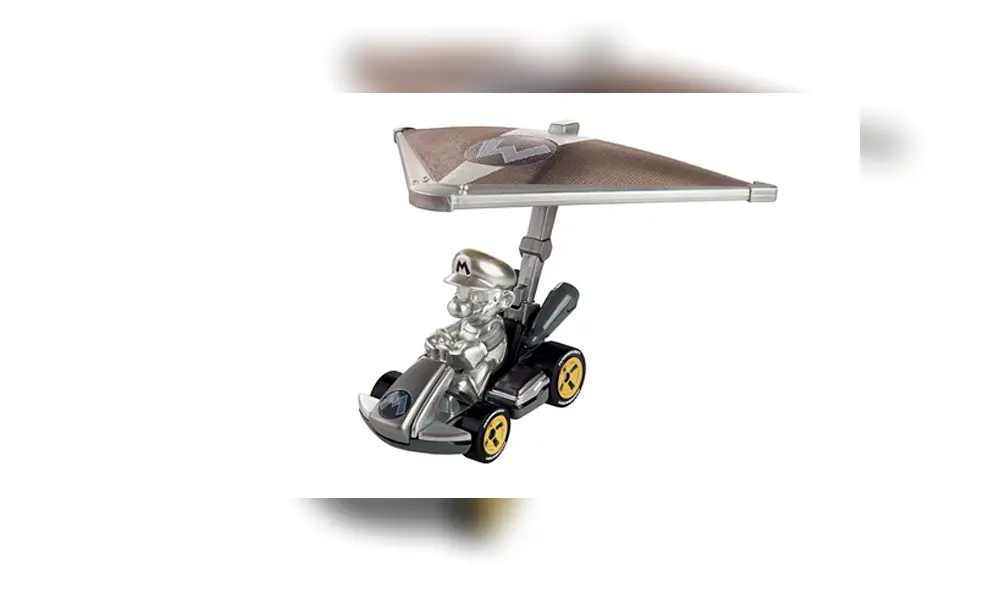 Circuito de Hot Wheels inspirado en Mario Kart