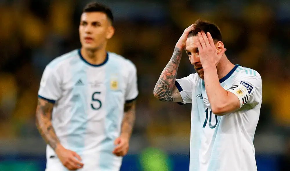 Roberto Firmino convirtió el 2-0 a favor de Brasil sobre Argentina en semifinales de la Copa América 2019. | Foto: AFP