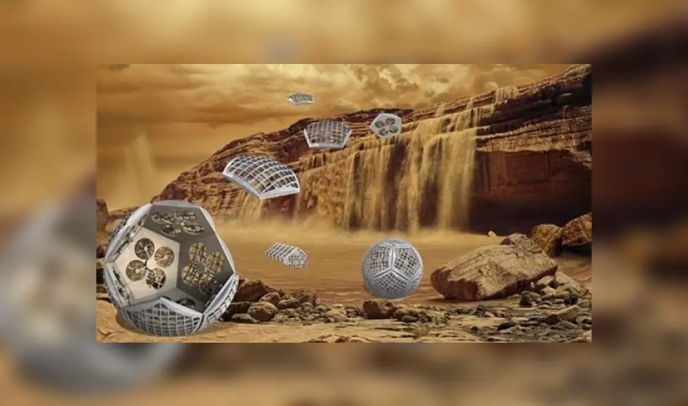 Ilustración del concepto inicial del Shapeshifter | Foto: NASA