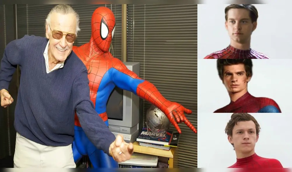 Stan Lee confesó quién es su actor favorito como Spiderman en Twitter [FOTOS]