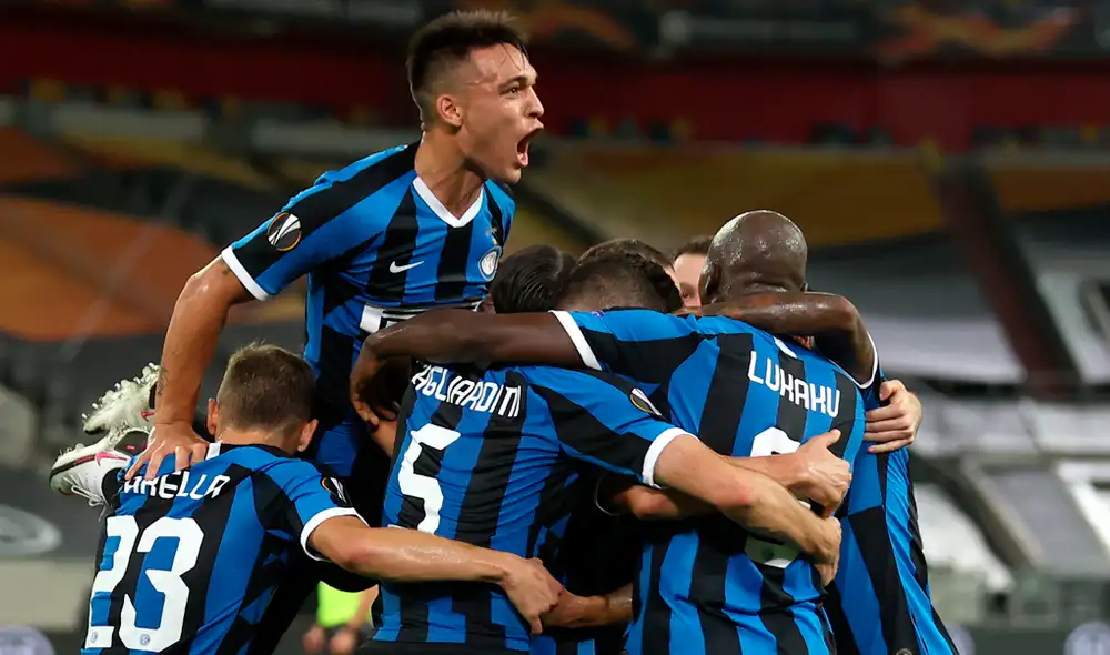 Inter goleó 5-0 al Shakhtar Donetsk y jugará la final de la Europa League ante el Sevilla. | Foto: EFE