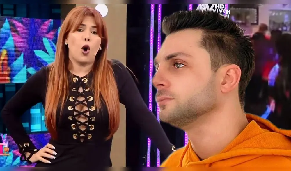 Magaly Medina exhibe mensaje que vincularía a modelo Angie Arizaga y Nicola Porcella 