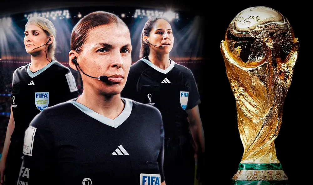 En total son seis árbitras que estarán en esta edición de la Copa del Mundo Qatar 2022. Foto: Composición LR En total son seis árbitras que estarán en esta edición de la Copa del Mundo Qatar 2022. Foto: Composición LR