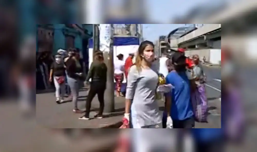 Comerciantes. Créditos: Captura Canal N Comerciantes. Créditos: Captura Canal N