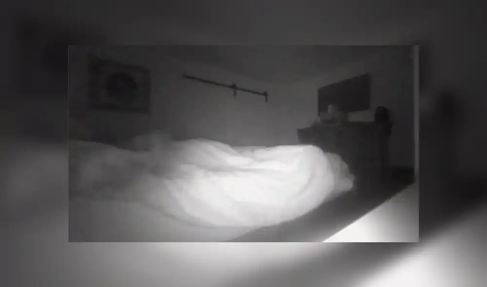YouTube viral: sombra 'espectral' es registrada por cámara de seguridad en habitación de anciano [VIDEO]