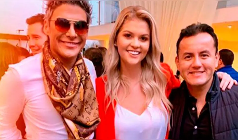 La empresaria le rogaba a Richard Acuña para que deje ser congresista.