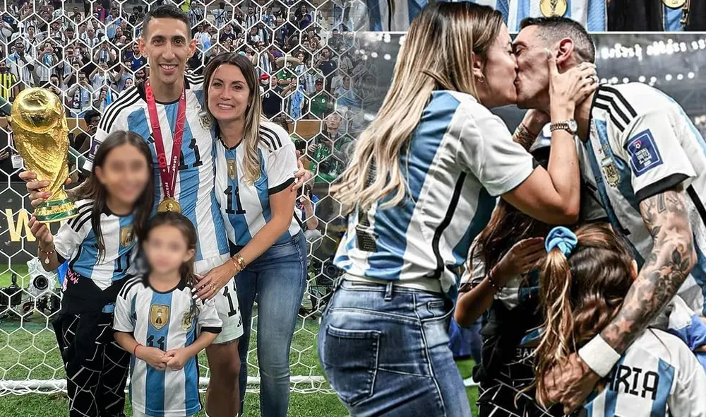 Ángel Di María y Jorgelina Cardoso mantienen una de las relaciones más sólidas en el seleccionado de Argentina. Foto: composición La República/Instagram @jorgelinacardoso26/Twitter @ESPNFC