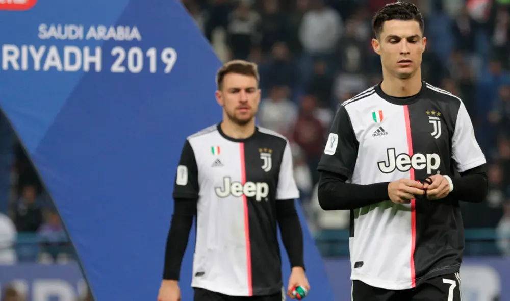 Cristiano Ronaldo quedó muy molesto tras perder la final de la Supercopa de Italia ante la Lazio. | Foto: EFE Cristiano Ronaldo quedó muy molesto tras perder la final de la Supercopa de Italia ante la Lazio. | Foto: EFE