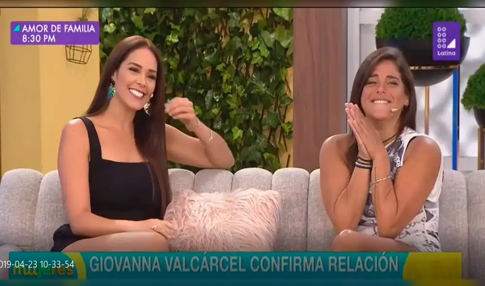 Giovanna Válcarcel responde a comentarios homofóbicos por su relación con modelo [VIDEO]
