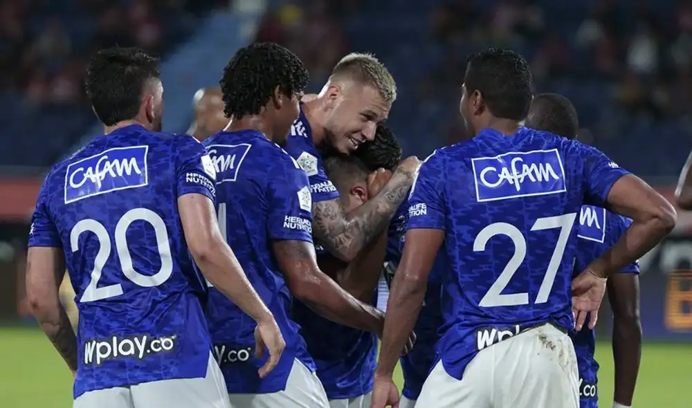 Los azules sacaron una importante victoria como visitantes. Foto: Millonarios Los azules sacaron una importante victoria como visitantes. Foto: Millonarios