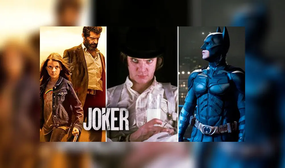 Todas las películas para ver antes del Joker. Créditos: Composición Todas las películas para ver antes del Joker. Créditos: Composición