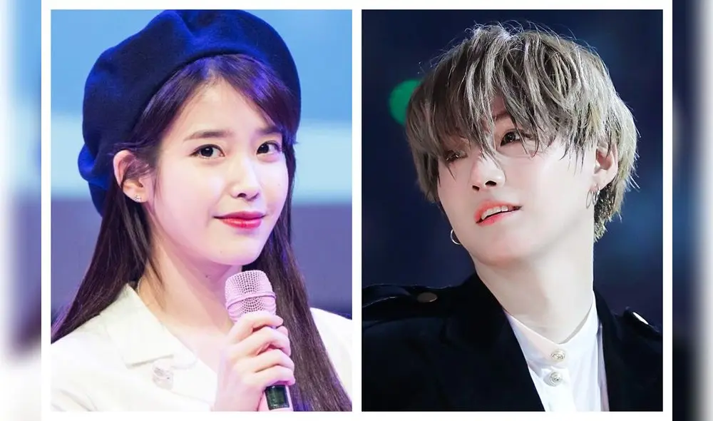 IU y Suga juntos por primera vez.