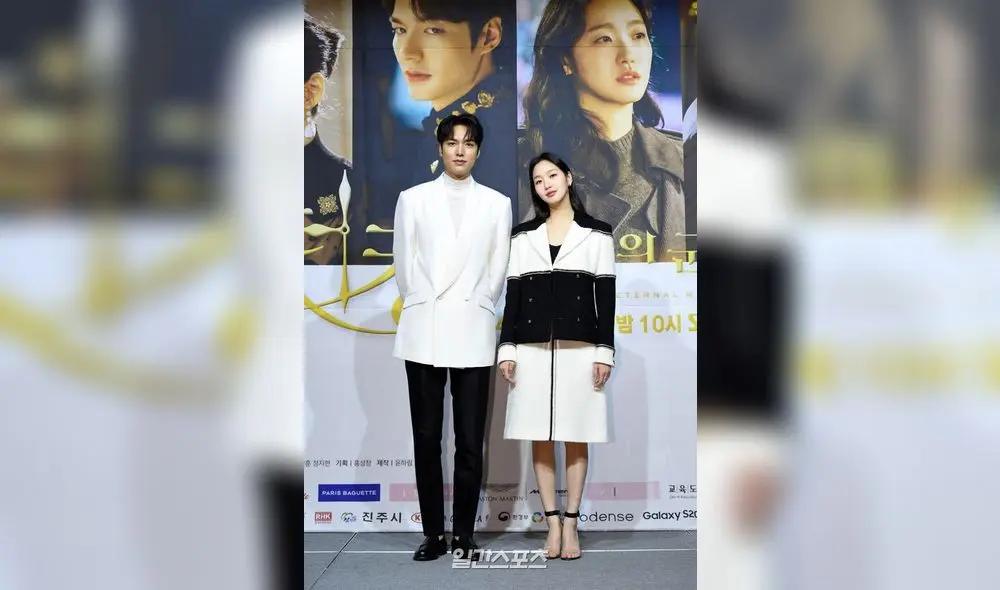 Lee Min Ho y Kim Go Eun.