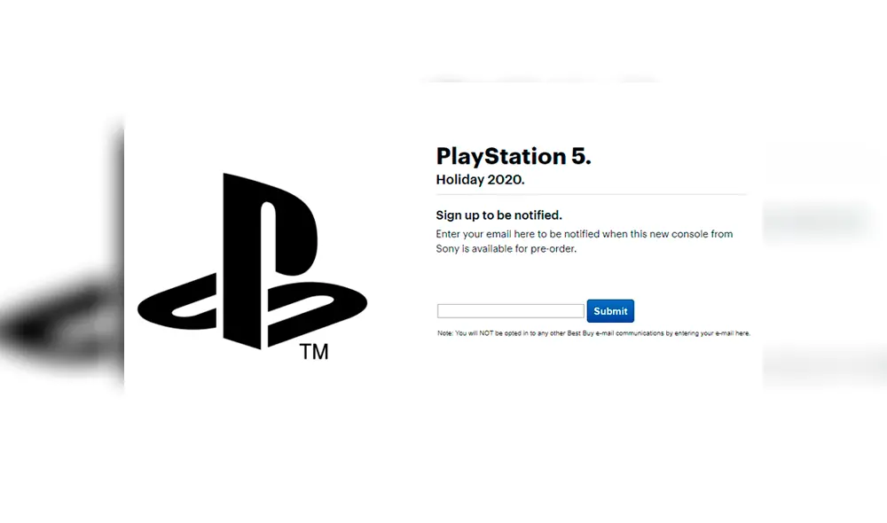 PS5 en Best Buy (enlace en la nota).