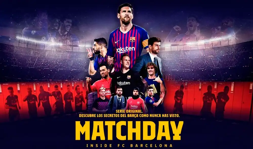 Netflix estrena en Latinoamérica y Canadá el documental del FC Barcelona llamada 'Matchday'.