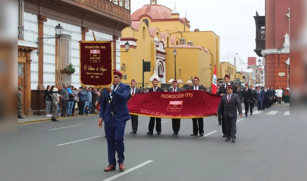 Trujillo: Ex alumnos de colegio emblemático celebran aniversario de modo digital Trujillo: Ex alumnos de colegio emblemático celebran aniversario de modo digital