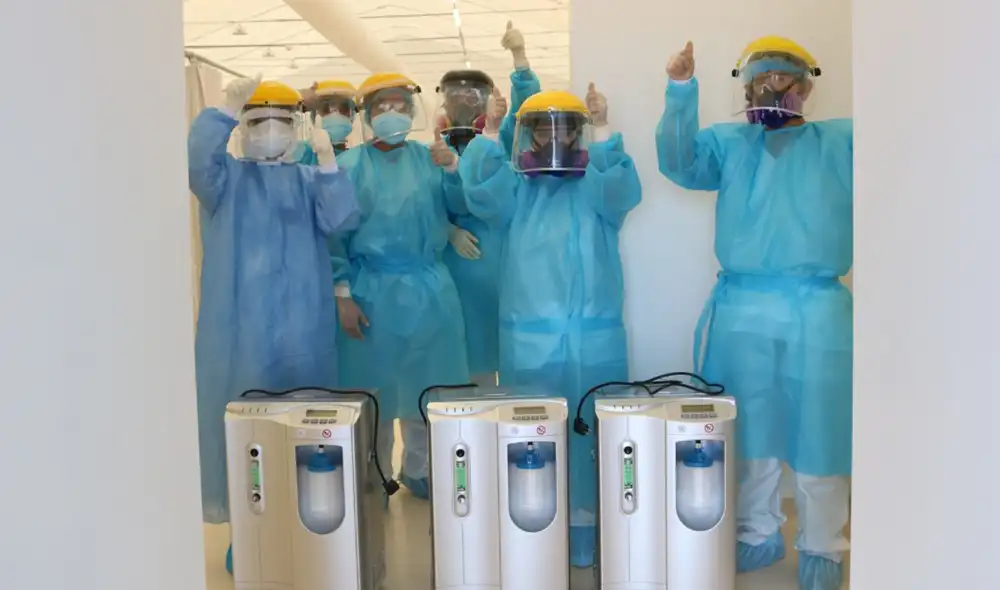 La entrega de los equipos se realizó a través del Pronis. Foto: Minsa. La entrega de los equipos se realizó a través del Pronis. Foto: Minsa.