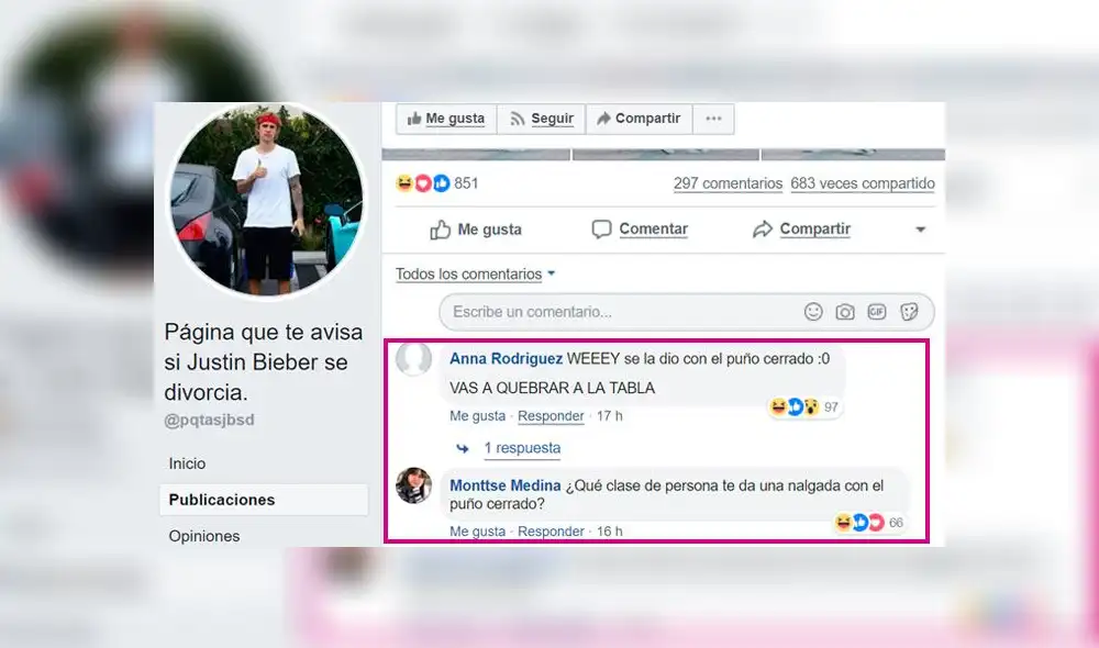 Hailey Baldwin y Justin Bieber captados en violentos juegos [VIDEO]