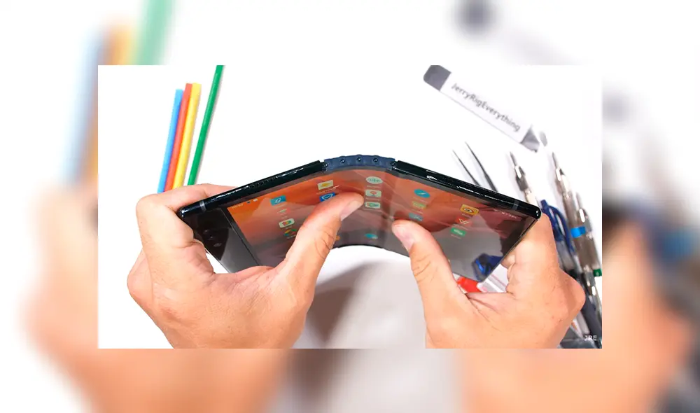 Descubre cómo quedó el smartphone luego de que pusieron a prueba su flexibilidad.