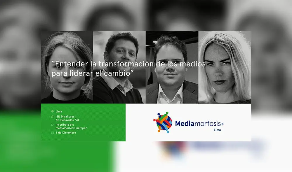 “Mediamorfosis” por primera vez en Lima