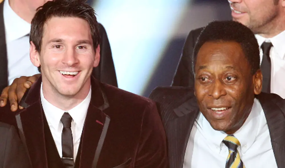 Pelé saludó a Messi por sus 700 goles. | Foto: EFE Pelé saludó a Messi por sus 700 goles. | Foto: EFE