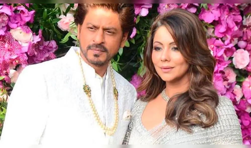 Shahrukh Khan y su esposa Shahrukh Khan y su esposa