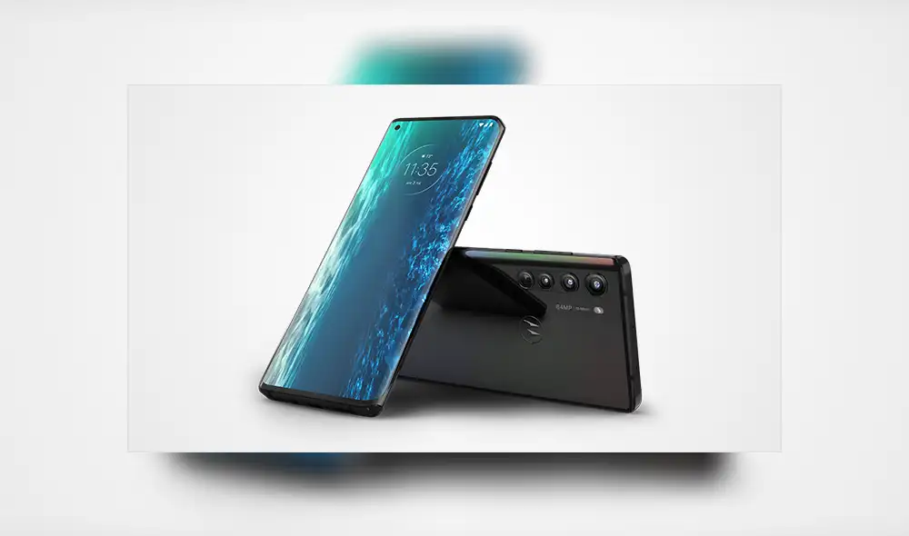 Así luce el nuevo Motorola Edge. Así luce el nuevo Motorola Edge.