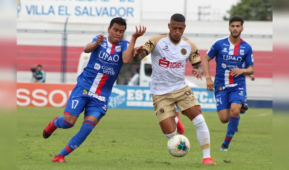 Sandoval fue titular en el Cusco FC y aporto al triunfo (Foto: Liga 1)