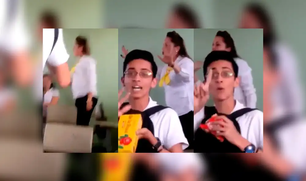 Facebook viral: alumno sorprende con truco que usa para vender golosinas en plena clase [VIDEO]