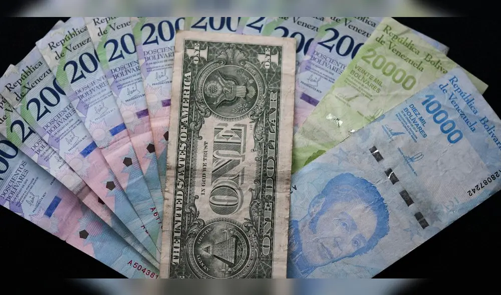 El precio del dólar en Venezuela, según Dolartoday. Foto: AFP. El precio del dólar en Venezuela, según Dolartoday. Foto: AFP.