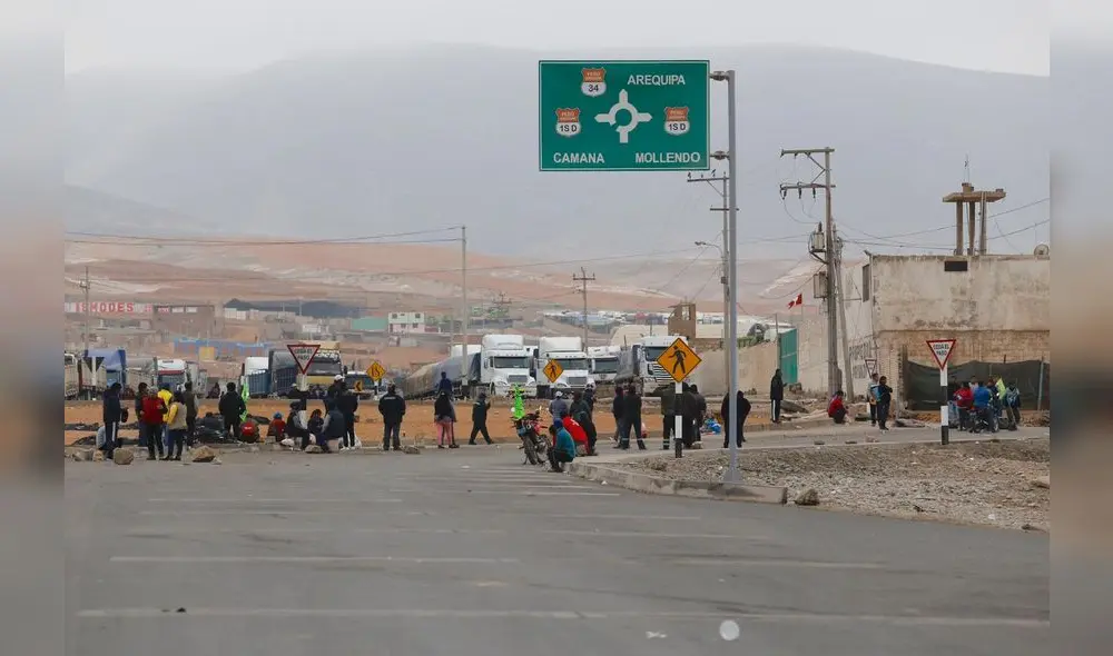 bloqueo de panamericana contra proyecto tia maria bloqueo de panamericana contra proyecto tia maria