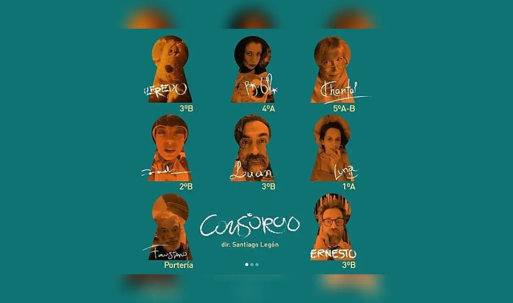 El elenco de Consorcio está conformado por ocho actores. (Foto: Instagram / SPI) El elenco de Consorcio está conformado por ocho actores. (Foto: Instagram / SPI)