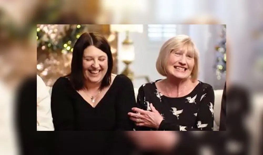 La mujer pudo estar junto a su nieta y yerno. La mujer pudo estar junto a su nieta y yerno.