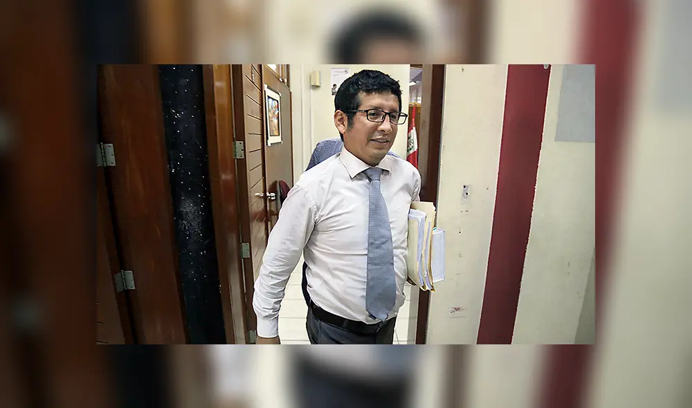 El fiscal. Wilmer Huamanyauri seguirá investigando pese a amenazas de muerte
